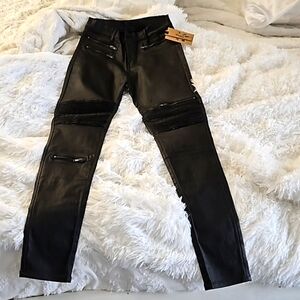 NEW Faux Leather Hot Pants